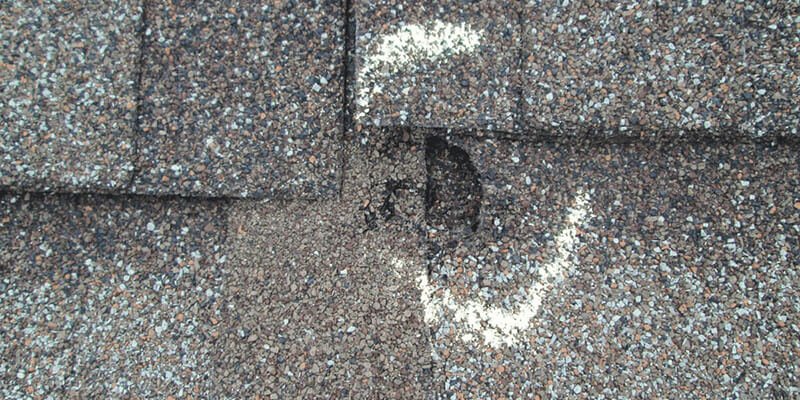 Hail Damage vs. Blistering - Superior Roofing San Antonio